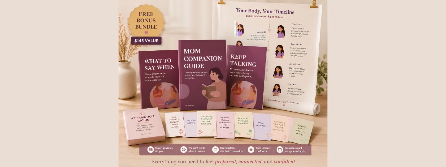 The Body Basics Playbook bonus materials laid out